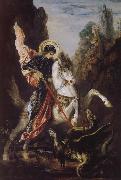 Gustave Moreau, Saint George and the Dragon